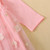 1-5 Years Children Girl Pink Butterfly Design Princess Dress Ribbed Long Sleeve Tulle Skirt Cute Birthday Party Costumes