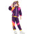 Kids Unisex Tracksuit Suit Retro 70s 80s Disco Hippie Costume Halloween Cosplay
