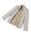 Long sleeve blazers Slim ladies blazer belted leather trimmed womens jackets