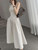 Elegant Dress for Women Sleeveless Streetwear French Styls Dresses Solid Folds Midi Tank O Neck 2023 New Spring Summer Dress 