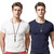 Hot Summer Men T-shirts Solid Color Slim Fit Short Sleeve T Shirt Mens New O-neck Tops TShirt