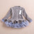 Winter Girls Dresses Knitted Kids Clothes Warm Cute