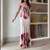 Fashion Printed Tube Top Mid-length Slim Fit Dress