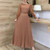 Spring New French Women Cute Dress Long