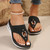 New Air Cushion Sandals Summer Metal Shoes For Women Thick Sole Beach Shoes