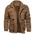 Men Winter Fleece Jacket Warm Hooded Coat Thick Outerwear Male Military Jacket