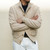 Pilot Jacket Tweed Short Slim Stand Collar Woolen Coat