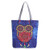 Floral And Owl Printed Canvas Tote Female Casual Beach Bags Large Capacity Women Single Shopping Bag Daily Use Canvas Handbags