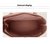 Women's Soft Leather Handbag High Quality Women Shoulder Bag Luxury Brand Tassel Bucket Bag Women's Handbags