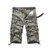 Hip pop Multi-pocket Green Cotton Khaki Big Size 30-42 Men's Cargo Shorts Casual