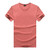 T shirt Men's V-neck Slim Fit Pure Cotton T-shirt Fashion Short Sleeve T shirt Men's Tops Casual Tshirt M-XXL