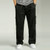 Spring and autumn men loose straight pants oversize elastic waist trousers casual pants
