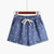 Cotton Women's Casual Shorts home-style cat's head candy-colored Shorts