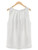 Women Round Neck Sleeveless Chiffon Shirt Pullover Stylish Base Shirt Tops Gift