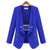 Style Summer Winter Blazer Jackets Slim Thin Blue Cardigan Outwear Coats Business Ladies Leisure Blaser Femme