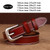 Women's strap brief plain belt all-match vintage decoration pin buckle jeans solid belt Genuine leather