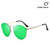 Sunglasses Vintage Retro Brand Design Color Mirror Sun Glasses Women Oculos De Sol