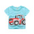 Summer T-shirt For Girl Boy Short Sleeve Boys Shirts Cotton Children Boy Clothes Baby Clothing