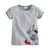 Girl t-shirt big Girls tees shirts children blouse t-shirts big sale super quality kids summer clothes jacket rabbit pink