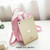 Mini Small Backpacks For Teenage Girls Bunny Cute Backpack Women Leather Polka Dot Bow Back Bag Pink Mochila Feminina FI