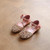 2018 Children Princess Glitter Sandals Kids Girls Soft Shoes Square Low-heeled Dress Party Shoes Pink /Silver/Gold Size21-30 06d