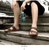 Brown Men Slippers Big Size 45 46 47 Genuine Leather Outdoor Mens Flip Flops Fashion Beach Sandals Shoes For Men 6619