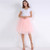 5 Layers 60cm Princess Midi Tulle Skirt Pleated Dance Tutu Skirts Womens Lolita Petticoat  Denim Party Skirts