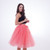 7 Layers Midi Tulle Skirts Womens Fashion Pleated Skirt Elegant Wedding Vintage Lolita Petticoat faldas mujer saias Jupe