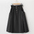 Vintage Pure Color Stretch High Waist Summer Women Midi Skirts Saia Spring Women A-Line Cotton Skirt Faldas Jupe Femme