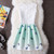 Mother Daughter Summer Dress Mommy and Me Clothes Matching Mother Daughter Dresses Girls 2017 New Casual Children Clothing