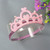 Naturalwell Girls Crown headband on silver glitter elastic Birthday hairband Girl Princess hair band Newborn shower gift HB039