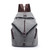 Pretty style pure color canvas women backpack college student school book bag leisure backpack travel bag