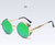 Sunglasses Goggles Polarized Men Women Round Sun Glasses Gothic Eyewear Alloy Frame High Quality Deal With It 2018