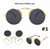 Fashion Steampunk Gothic Vintage Clamshell Sunglasses Men Women Personality Round Style Sun Glasses Oculos De Sol