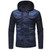 Patchwork Denim Jackets Men Outerwear Casual Hooded Jacket Cotton elasticity Slim Fit Coats Large