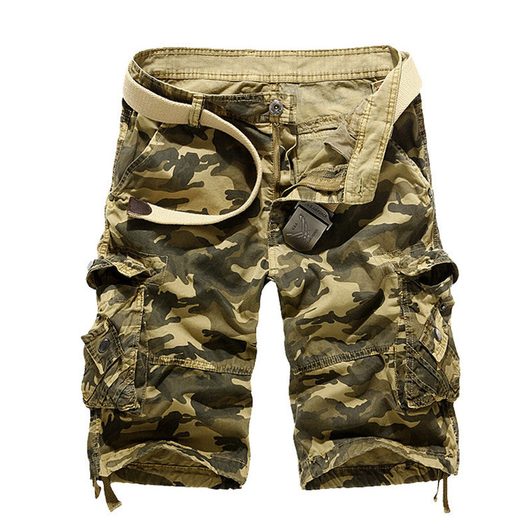 Casual Men Cargo Shorts Summer Style