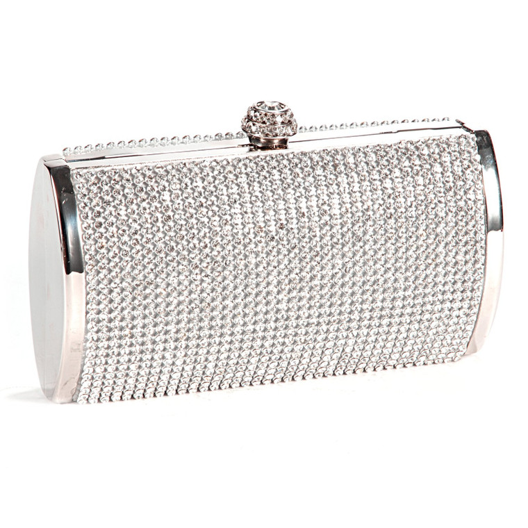Diamond Cluthes Long hand Bag Ladies Rhinestone Evening Bag Shoulder Chain Bag Party Banquet Evening Clutch Bags