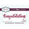 Creative Expressions Mini Expressions Congratulations