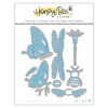 Honey Bee Lovely Layers Anemone Die Set