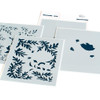 Pinkfresh Layering Stencil Set Blooming Vines