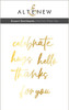 Altenew Sweet Sentiments Hot Foil Plates