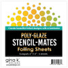 Gina K Designs Poly-Glaze Foiling Sheets  Sun Spots