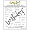 Honey Bee Birthday 4" x 4" Stamp Set