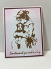 Andy Skinner All You Need is a Hug Rubber Stamp for Cosmic Shimmer