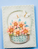 Memory Box die Flower Basket Bouquet