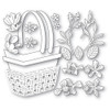 Memory Box Die Woven Flower Basket