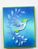 Birch Press Die Block Print Soaring Hummingbird