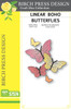Birch Press Die Linear Boho Butterflies