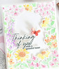 Pinkfresh Studio Sunlit Garden Stencil