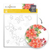 Altenew Winterberry Poinsettias Stencil Set
